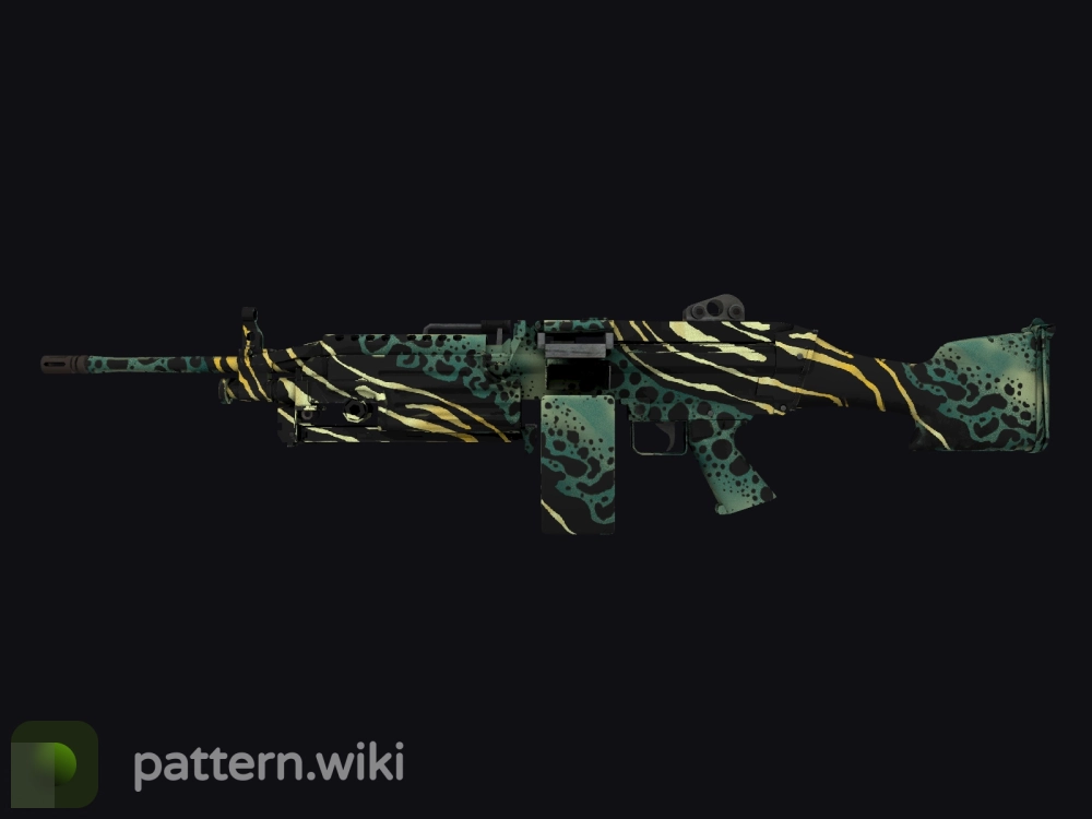 M249 Emerald Poison Dart seed 563