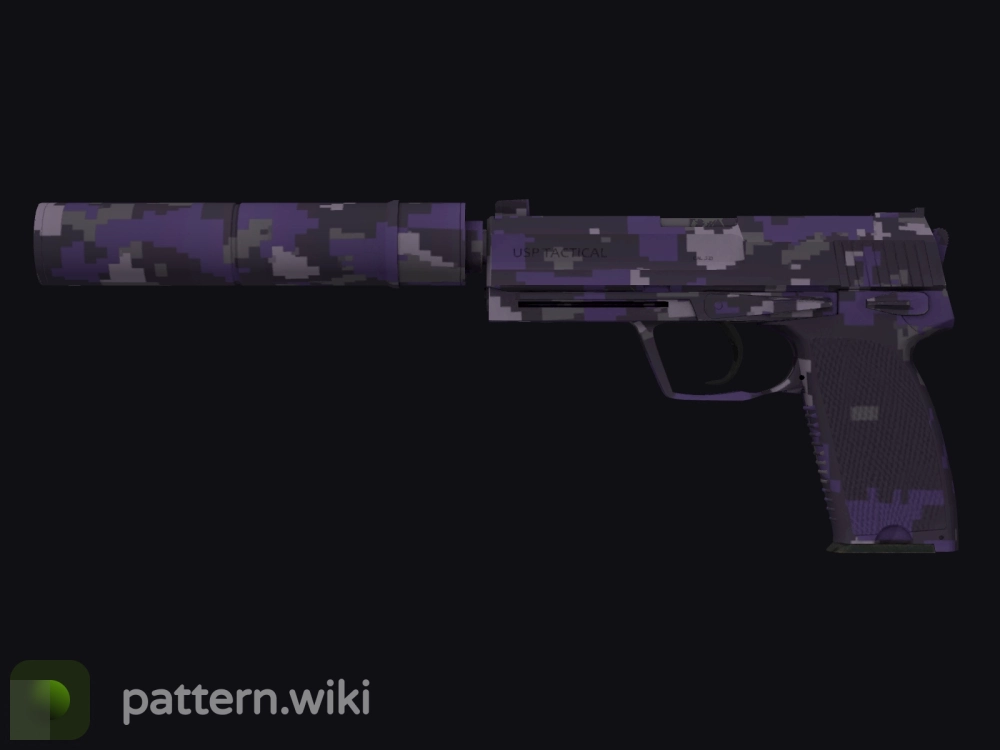 USP-S Purple DDPAT seed 258