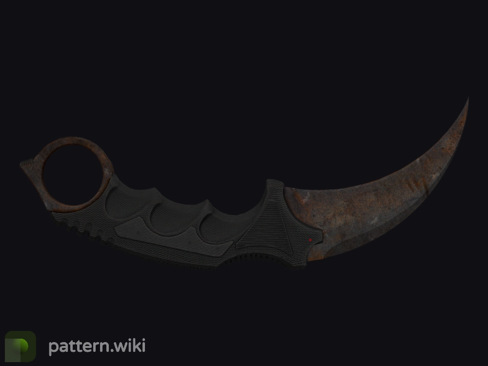 Karambit Rust Coat seed 43