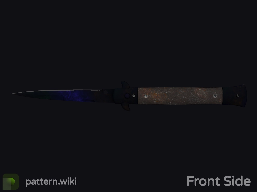 Stiletto Knife Doppler seed 432