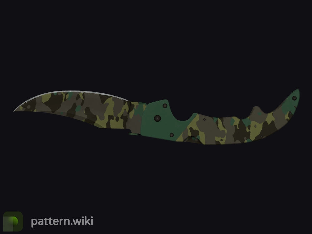 Falchion Knife Boreal Forest seed 727