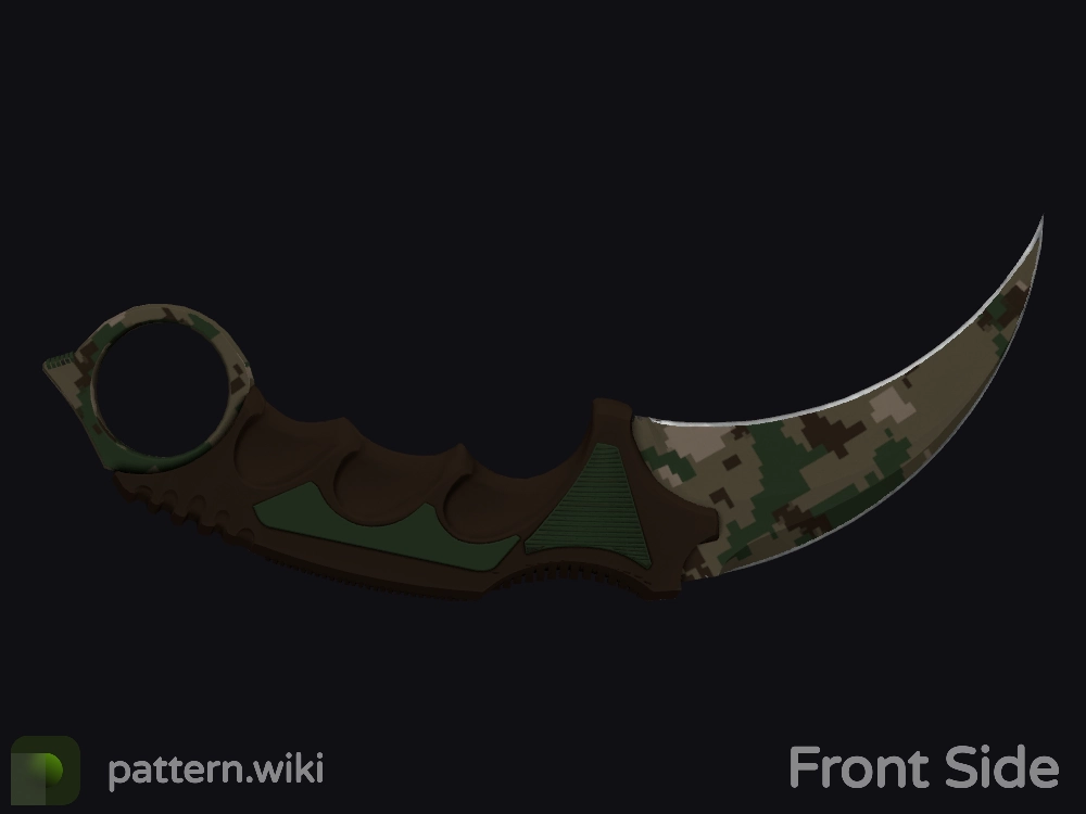 Karambit Forest DDPAT seed 261