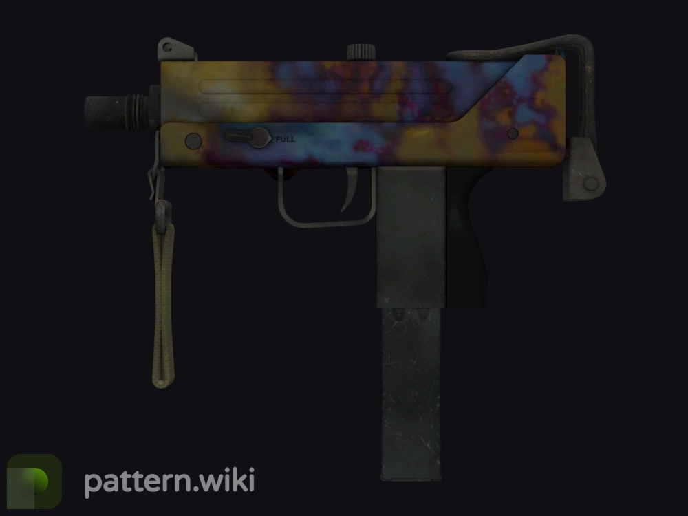 MAC-10 Case Hardened seed 339