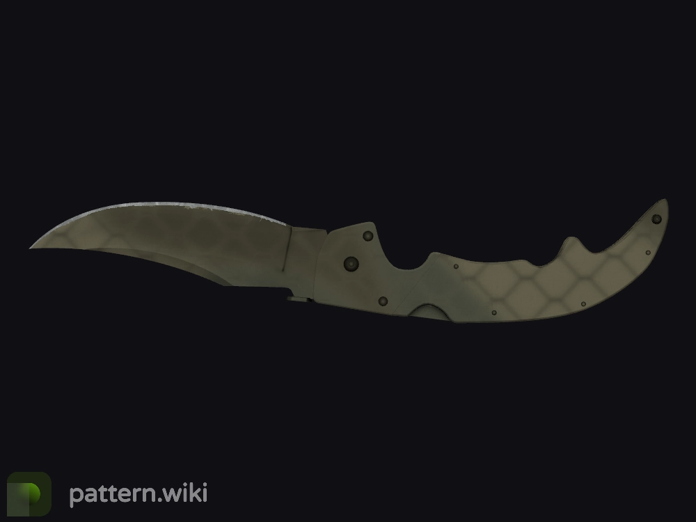 Falchion Knife Safari Mesh seed 151