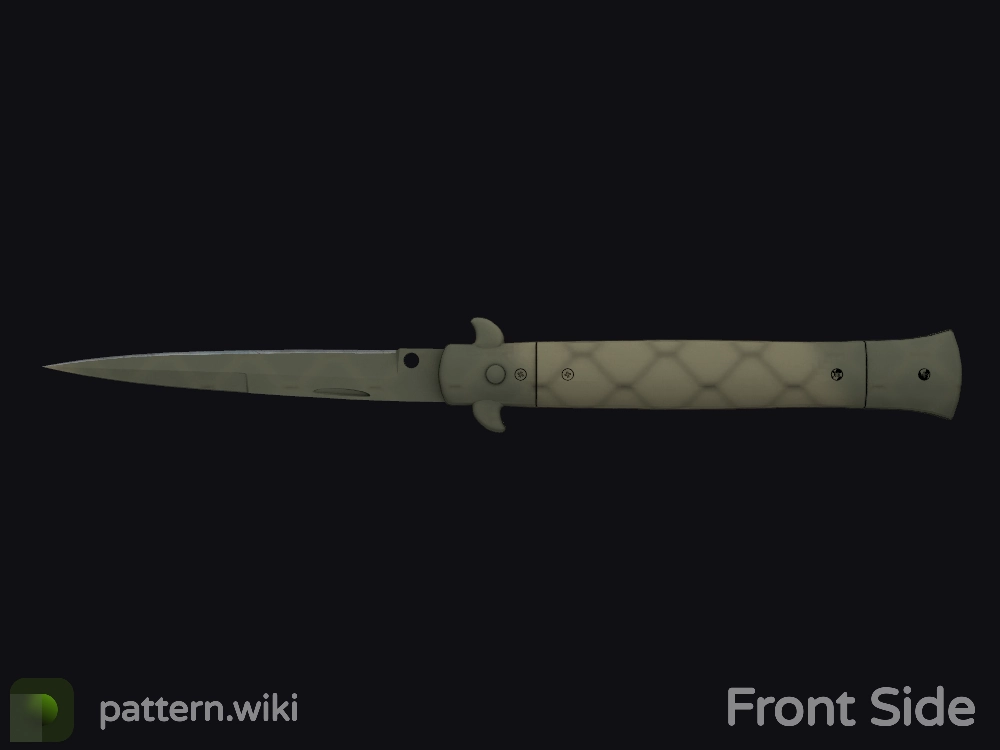 Stiletto Knife Safari Mesh seed 789