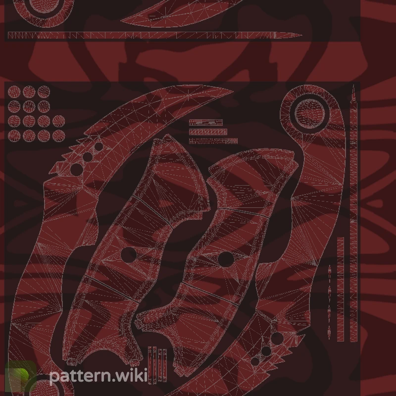 Talon Knife Slaughter seed 548 pattern template