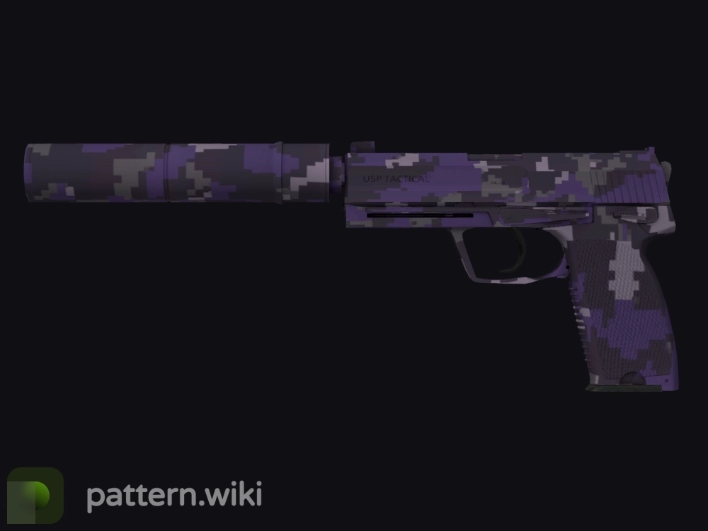 USP-S Purple DDPAT seed 509