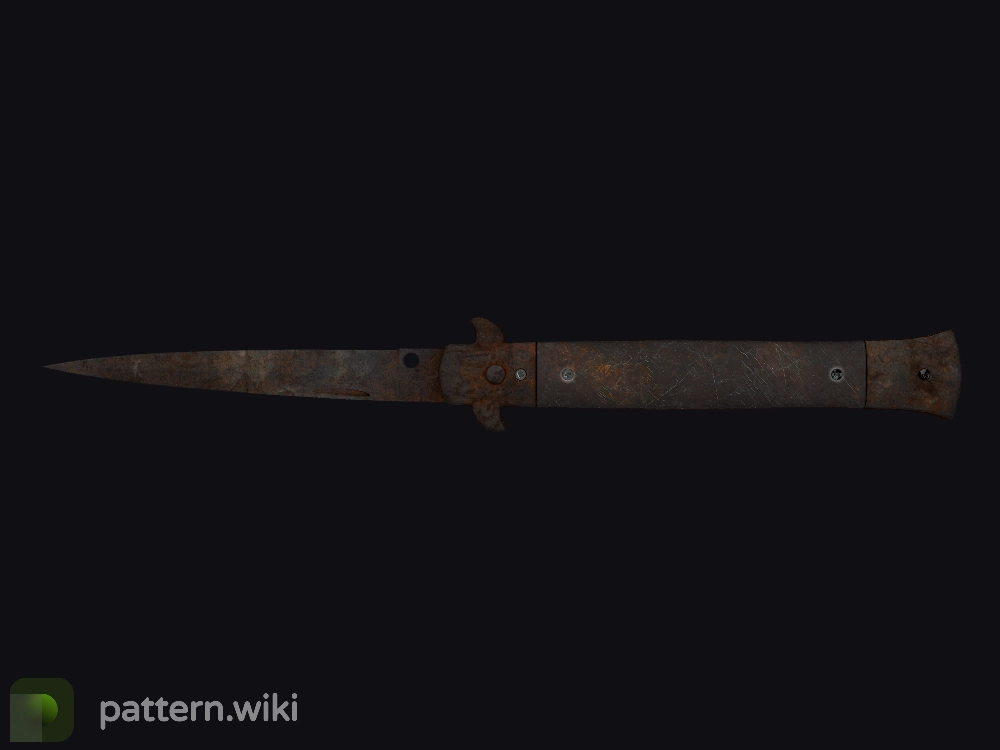 Stiletto Knife Rust Coat seed 988