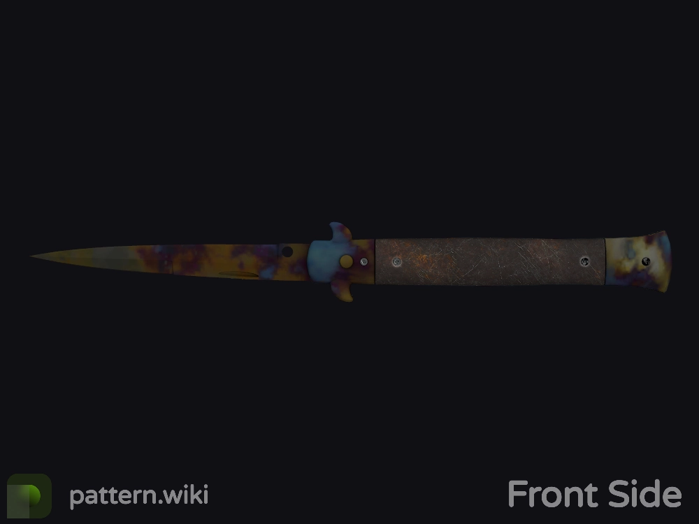 Stiletto Knife Case Hardened seed 288