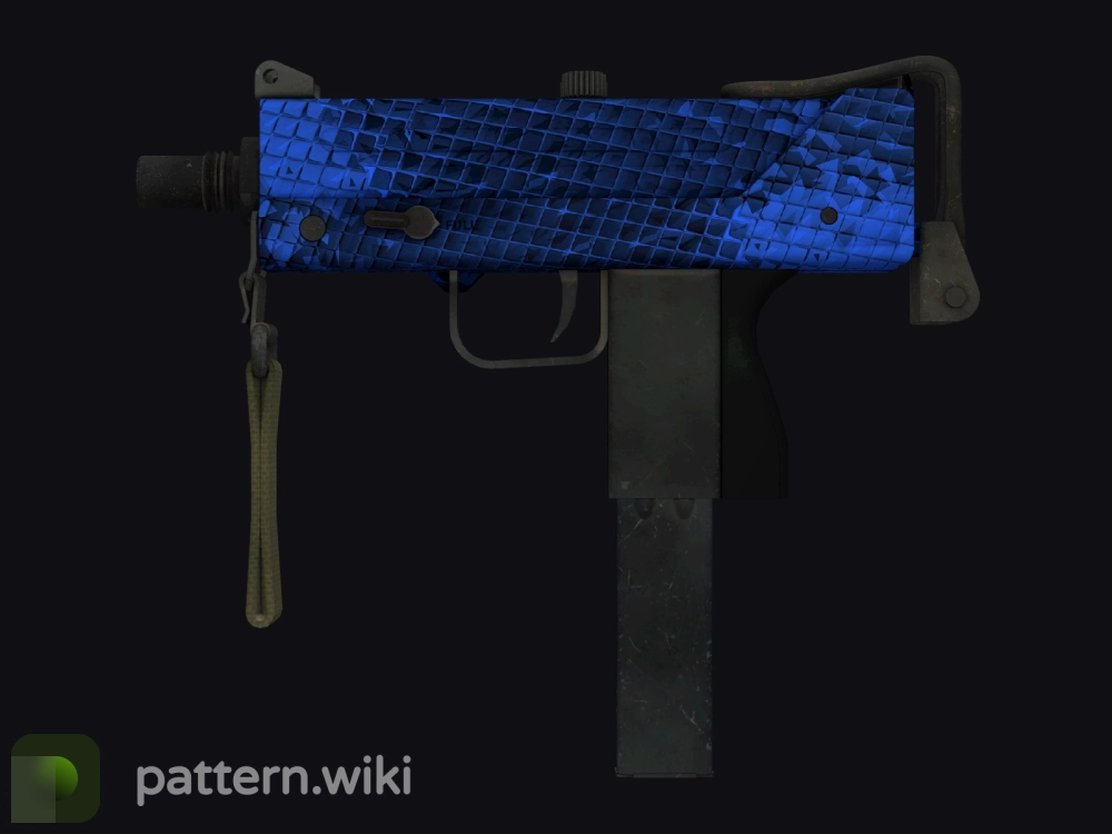 MAC-10 Lapis Gator seed 83