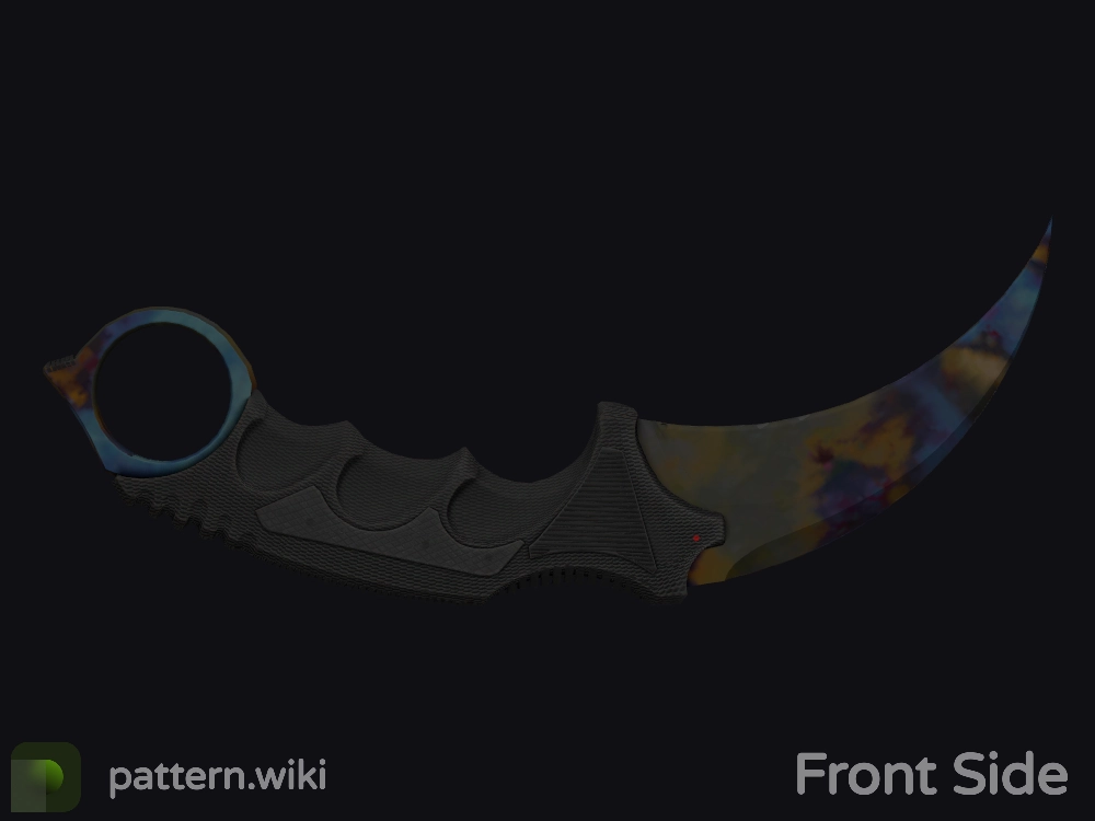 Karambit Case Hardened seed 624