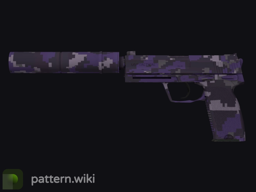 USP-S Purple DDPAT seed 486