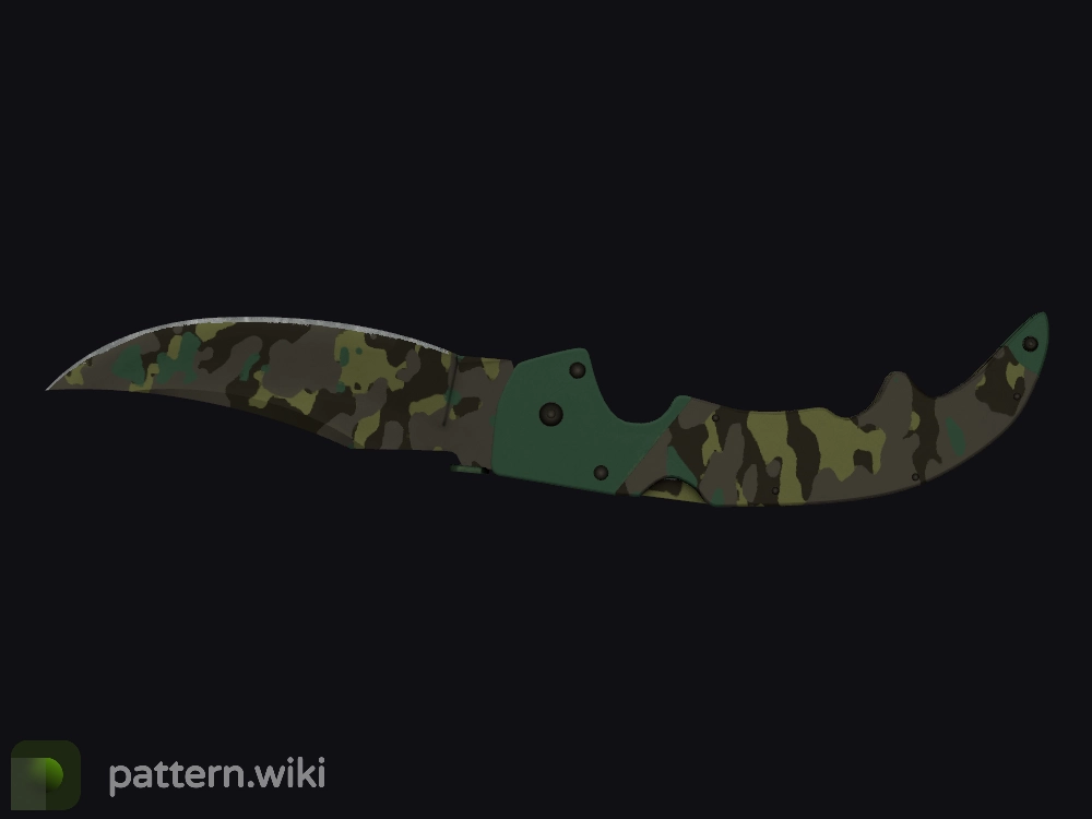 Falchion Knife Boreal Forest seed 141