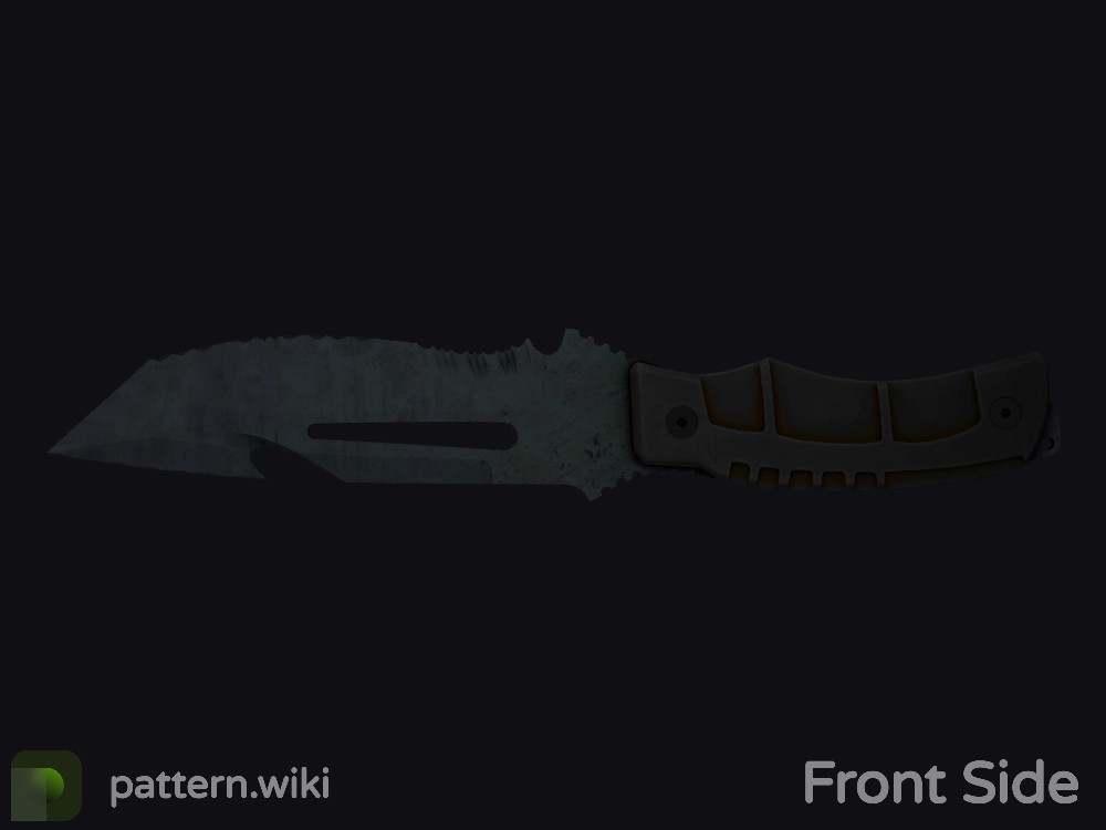 Survival Knife Blue Steel seed 167