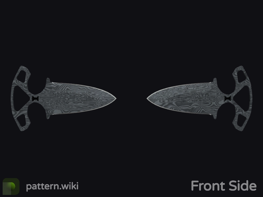 Shadow Daggers Damascus Steel seed 403