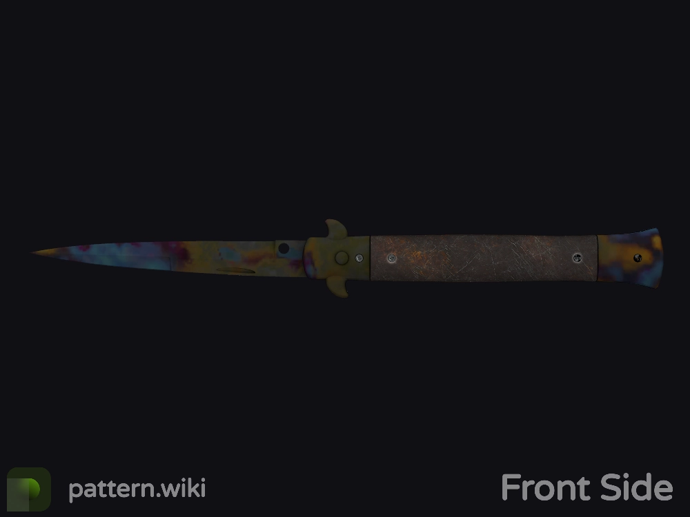 Stiletto Knife Case Hardened seed 320