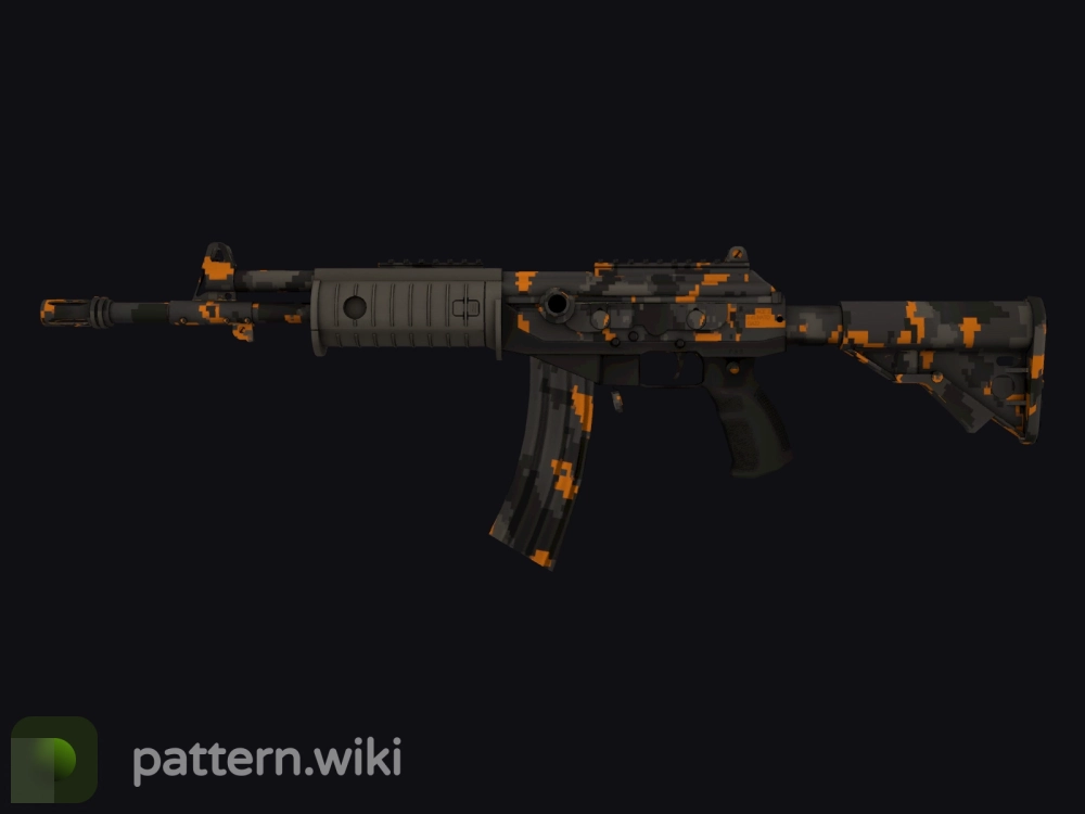 Galil AR Orange DDPAT seed 8