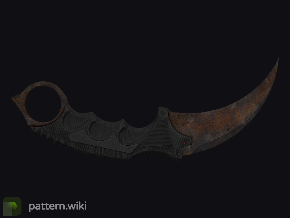 Karambit Rust Coat seed 352