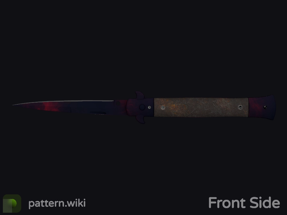 Stiletto Knife Doppler seed 496