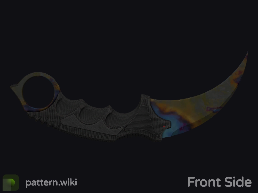 Karambit Case Hardened seed 865