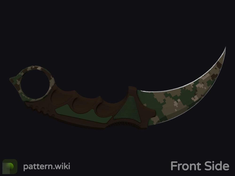 Karambit Forest DDPAT seed 272