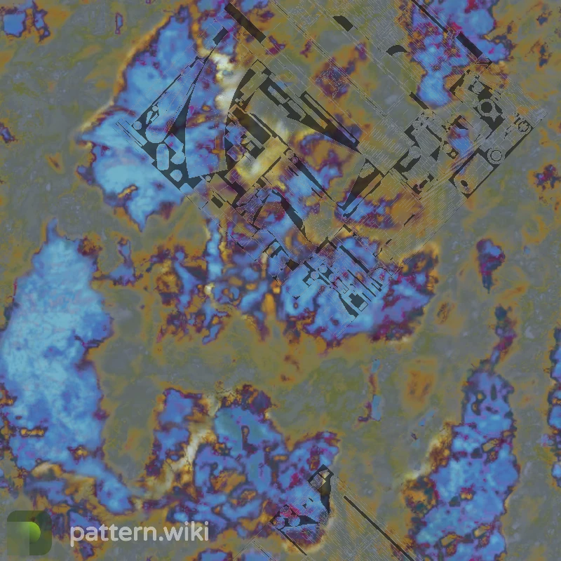 AK-47 Case Hardened seed 514 pattern template