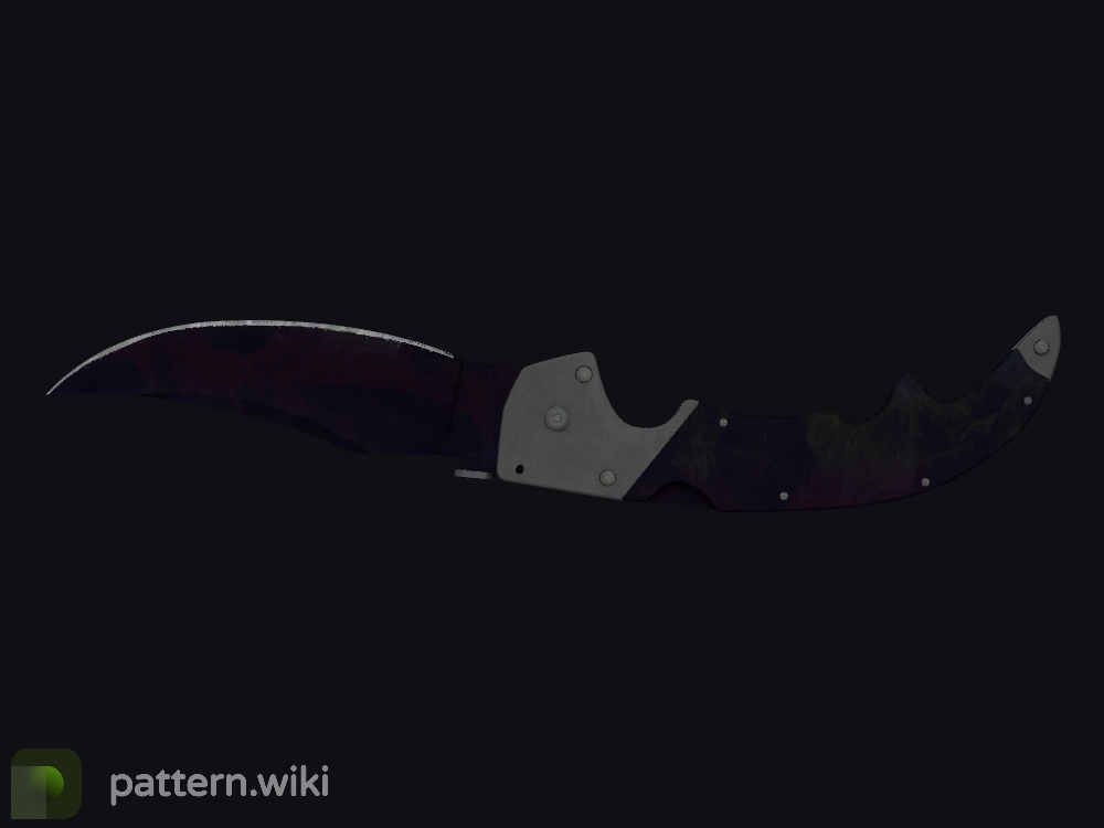 Falchion Knife Doppler seed 348