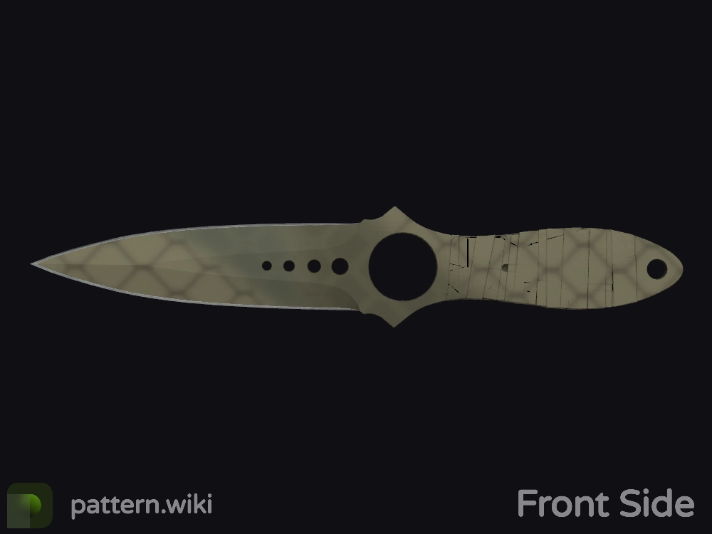 Skeleton Knife Safari Mesh seed 839