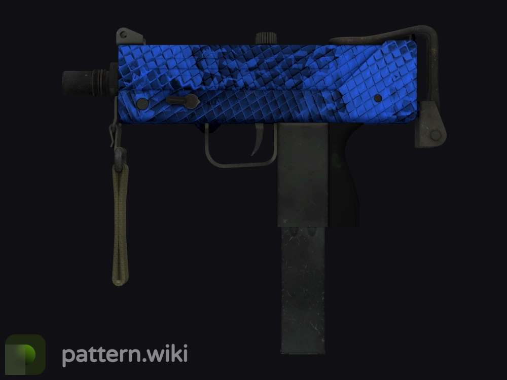 MAC-10 Lapis Gator seed 416