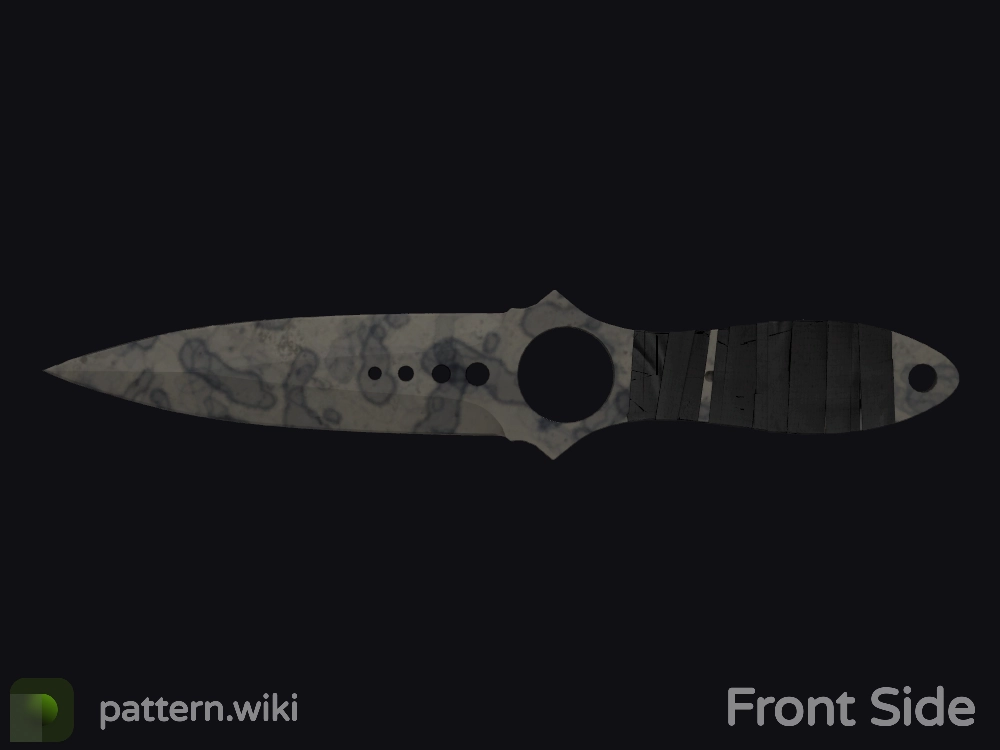 Skeleton Knife Stained seed 461