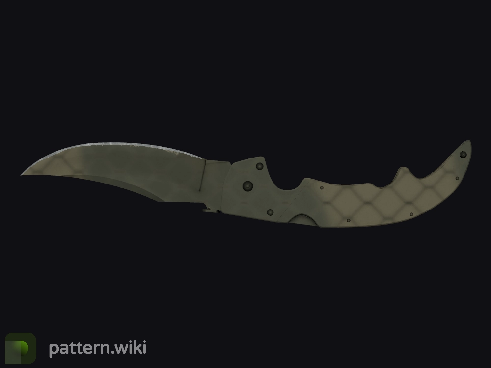 Falchion Knife Safari Mesh seed 996