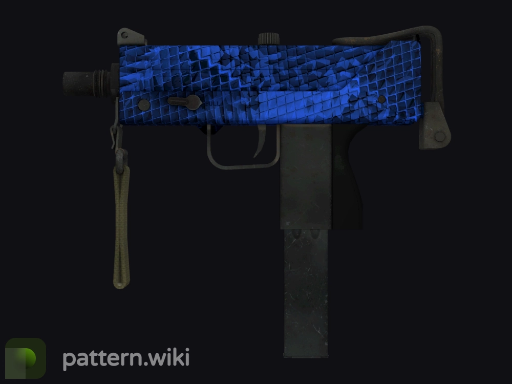 MAC-10 Lapis Gator seed 429