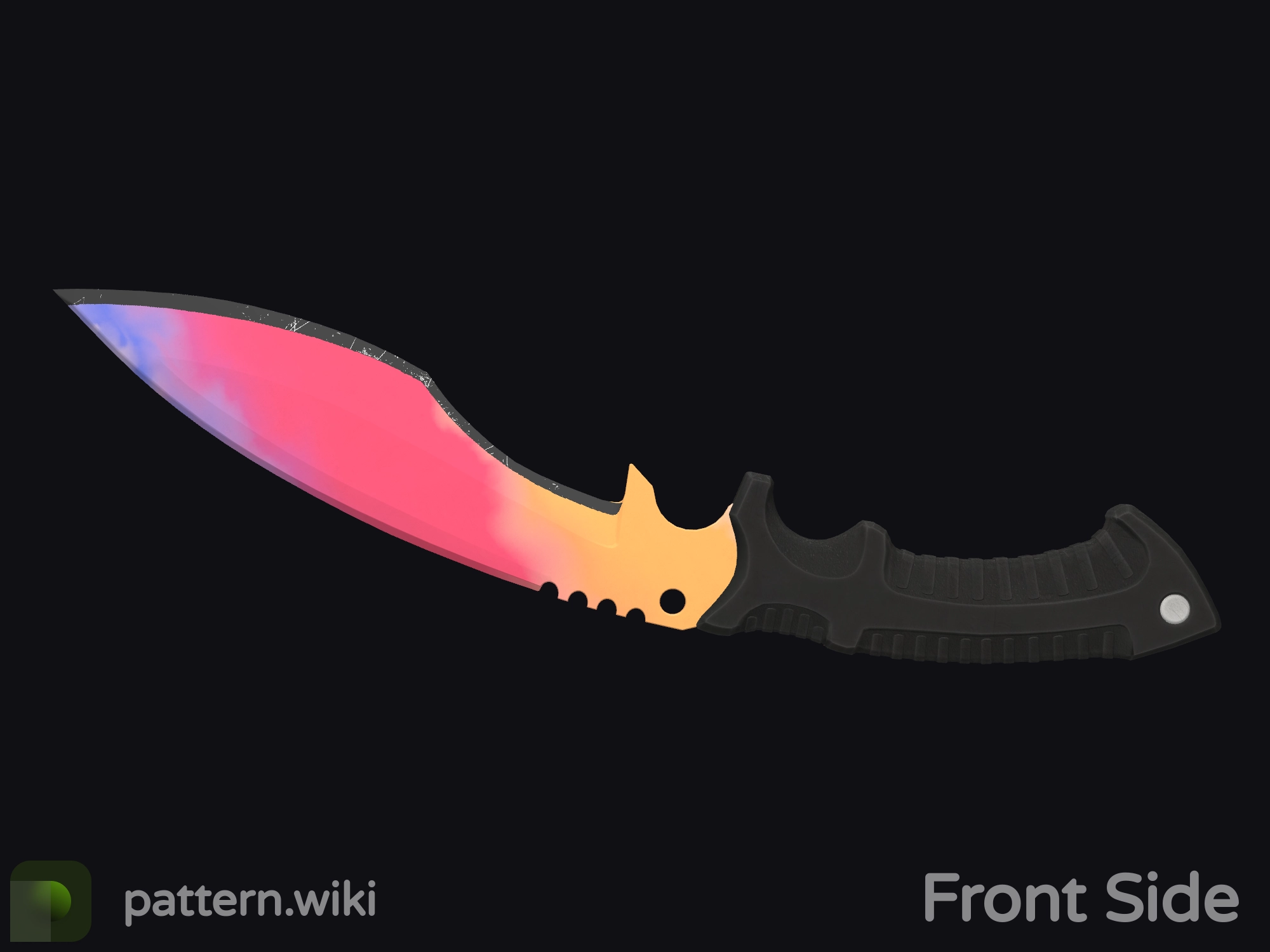 Kukri Knife Fade seed 527