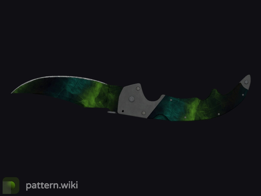 Falchion Knife Gamma Doppler seed 551