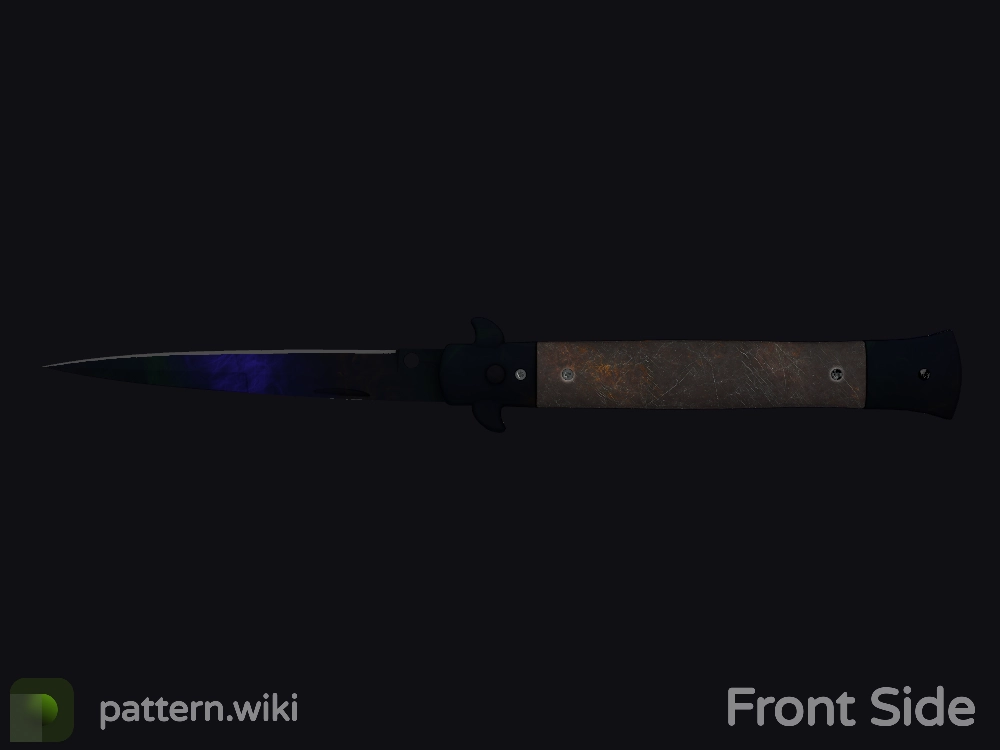 Stiletto Knife Doppler seed 854