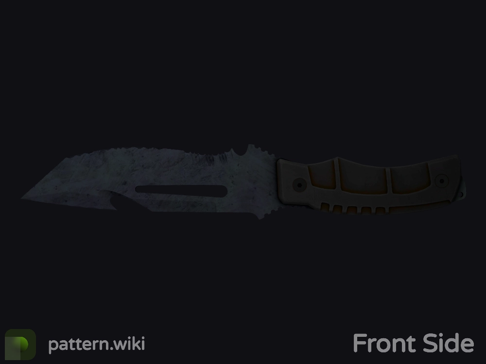 Survival Knife Blue Steel seed 388