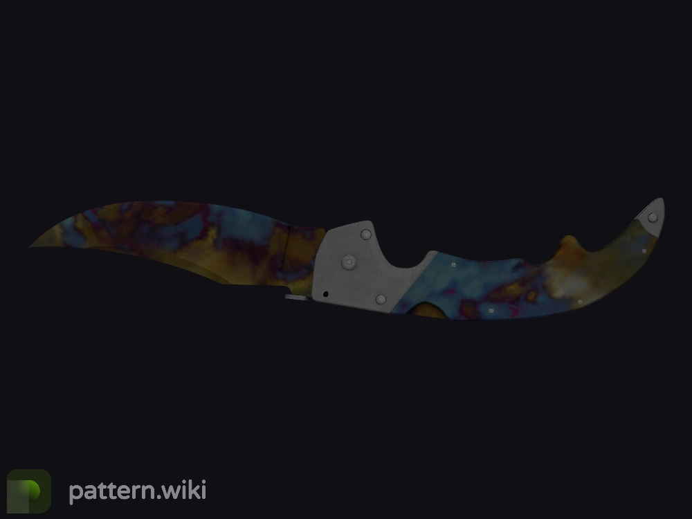 Falchion Knife Case Hardened seed 526