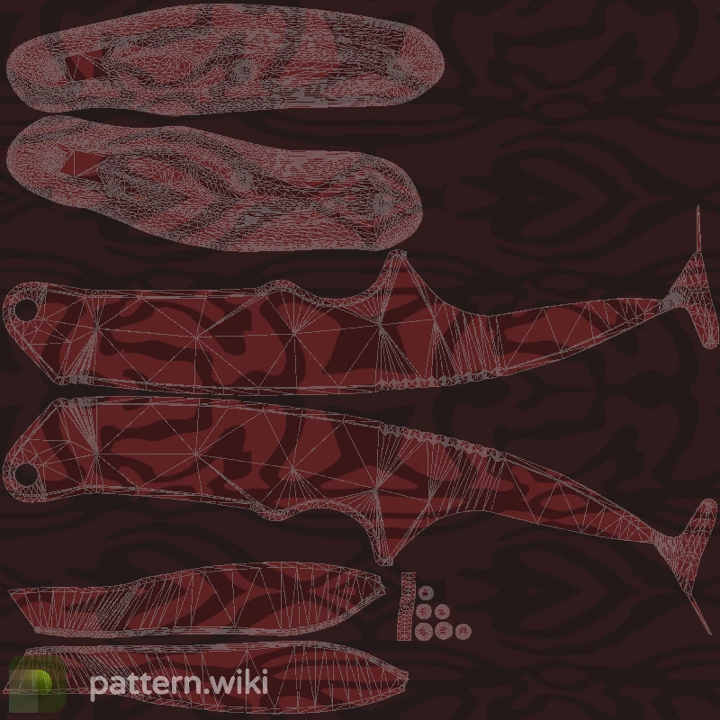 Gut Knife Slaughter seed 780 pattern template