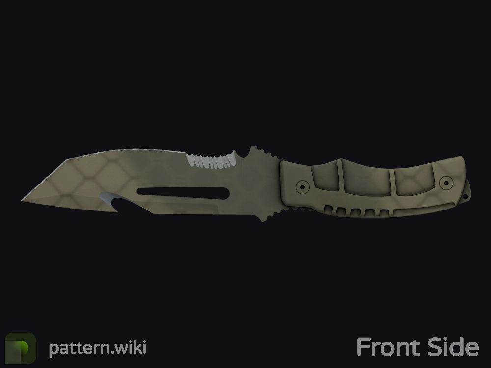 Survival Knife Safari Mesh seed 875