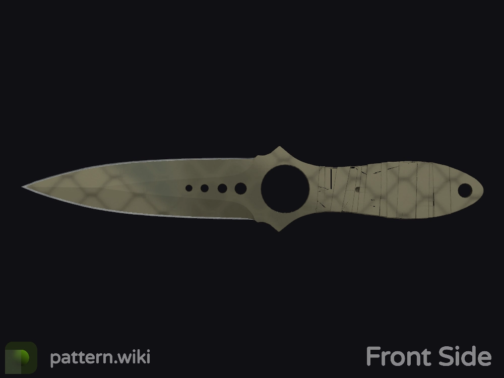 Skeleton Knife Safari Mesh seed 832