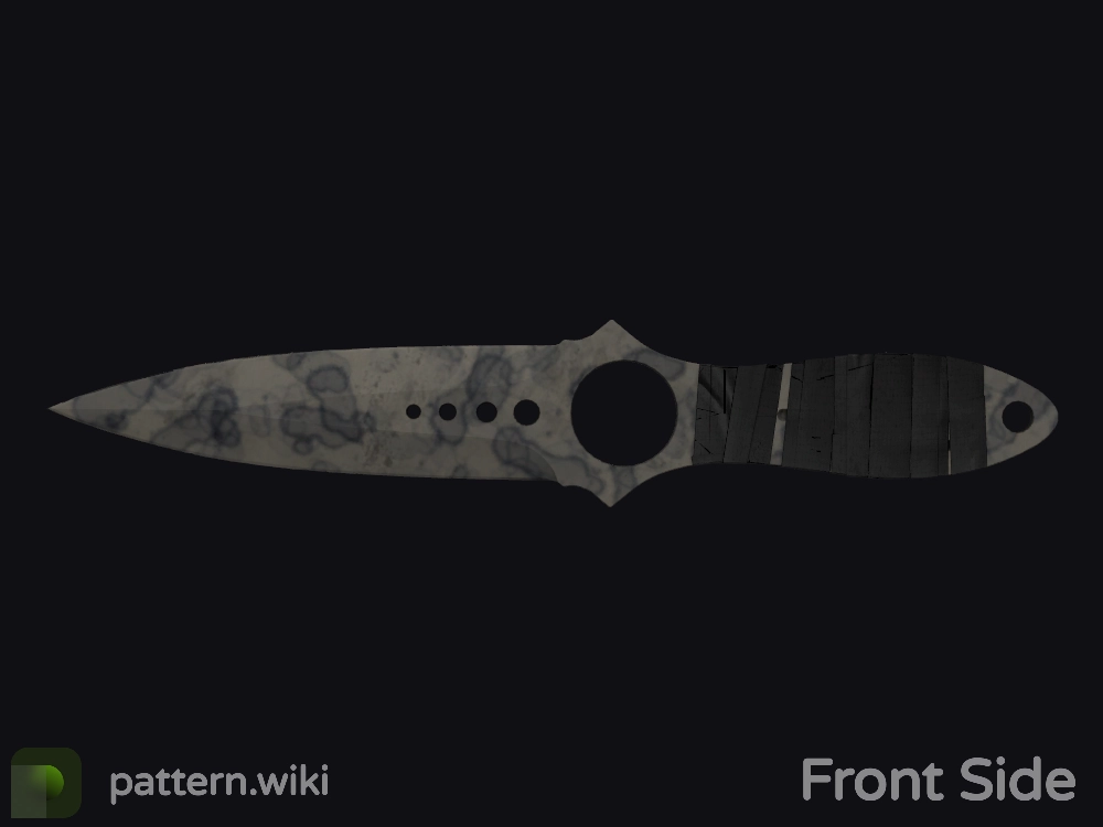 Skeleton Knife Stained seed 454