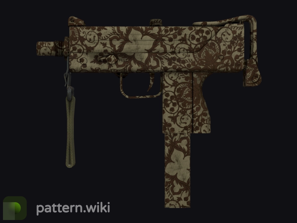 MAC-10 Sienna Damask seed 356