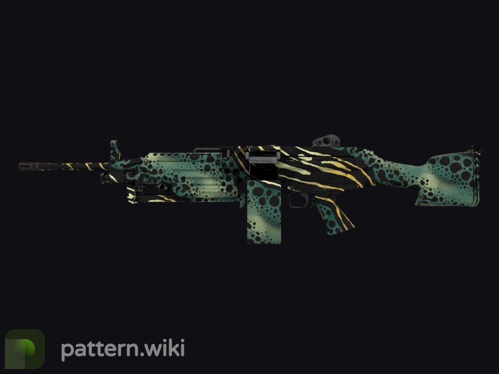 M249 Emerald Poison Dart seed 990