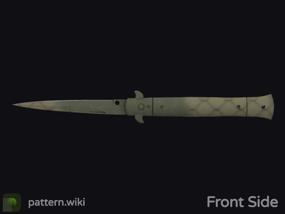 Stiletto Knife Safari Mesh seed 753