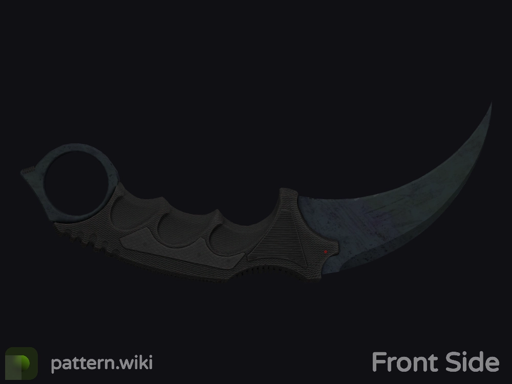 Karambit Blue Steel seed 710