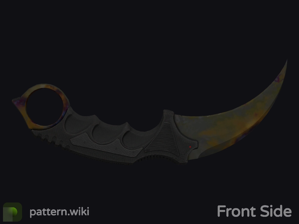 Karambit Case Hardened seed 753