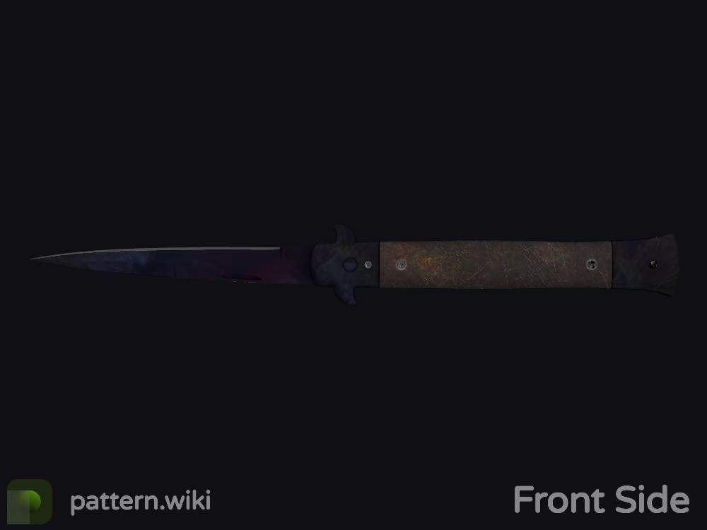 Stiletto Knife Doppler seed 603