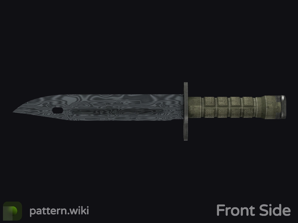 Bayonet Damascus Steel seed 786