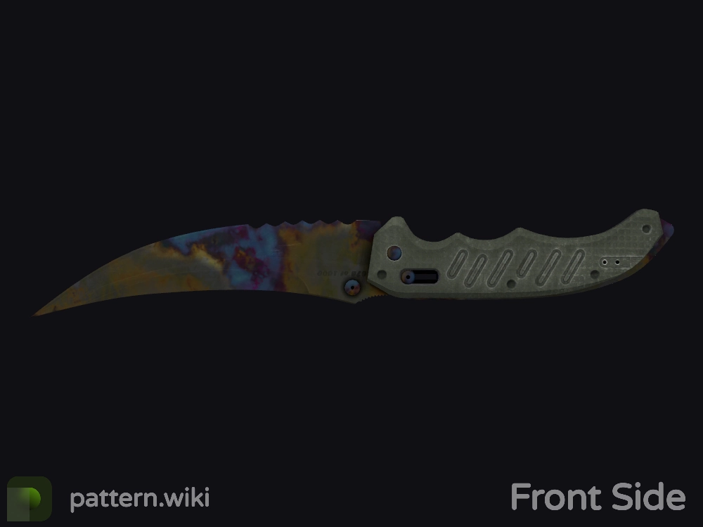 Flip Knife Case Hardened seed 477