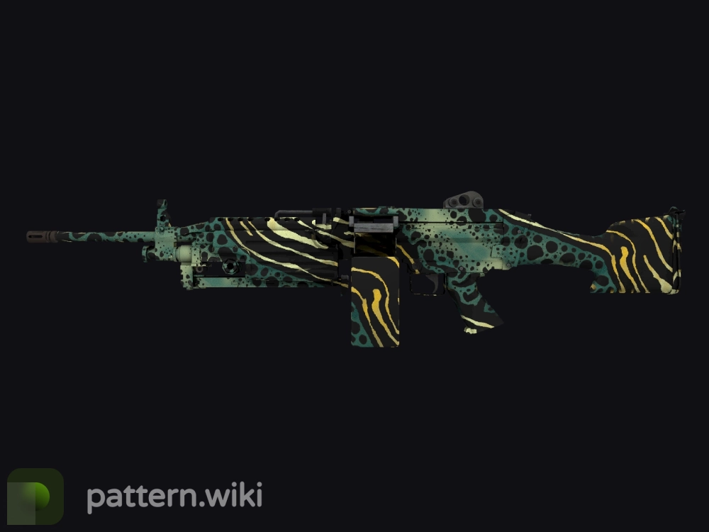 M249 Emerald Poison Dart seed 502